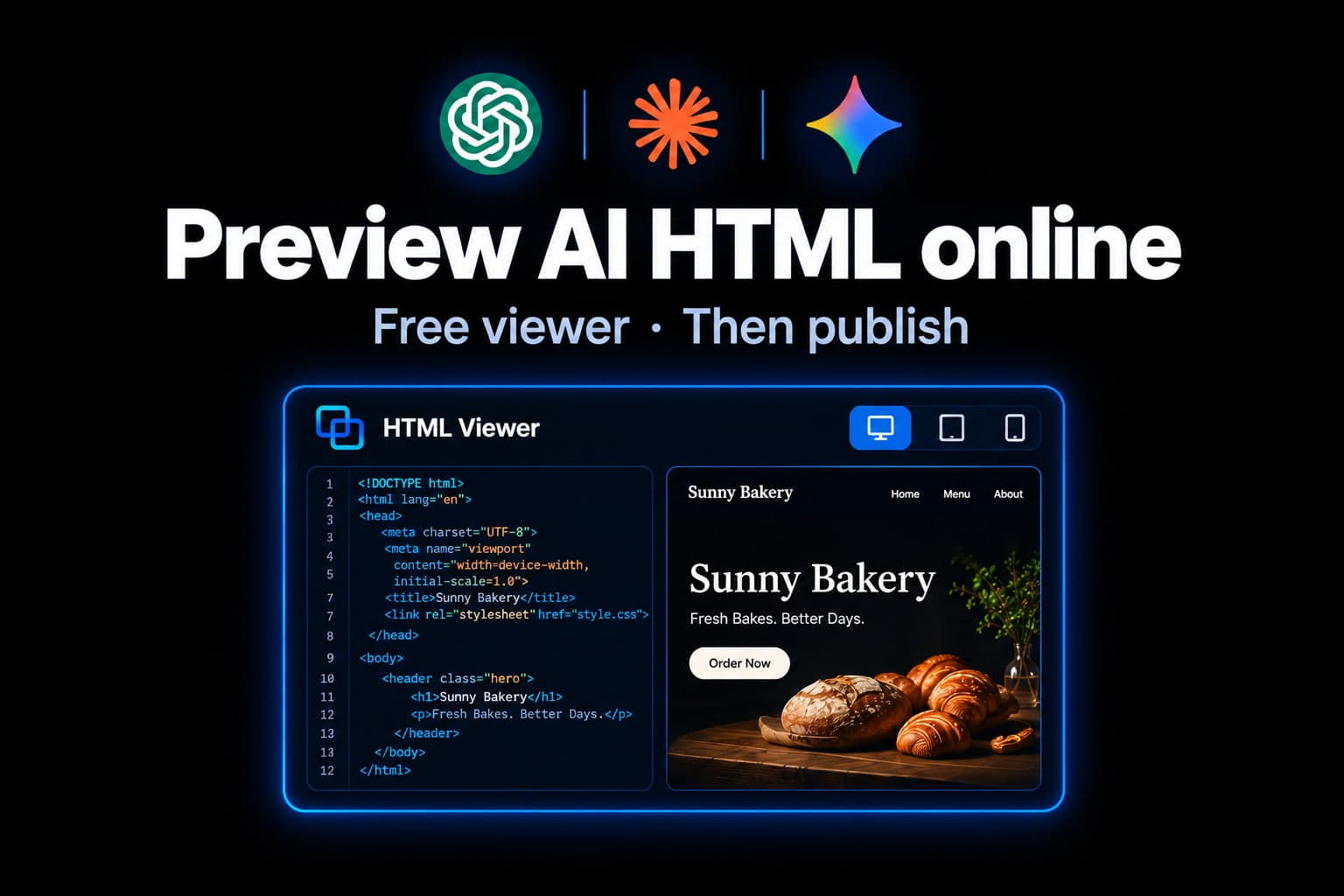 Preview AI HTML Online Before You Publish (Free)