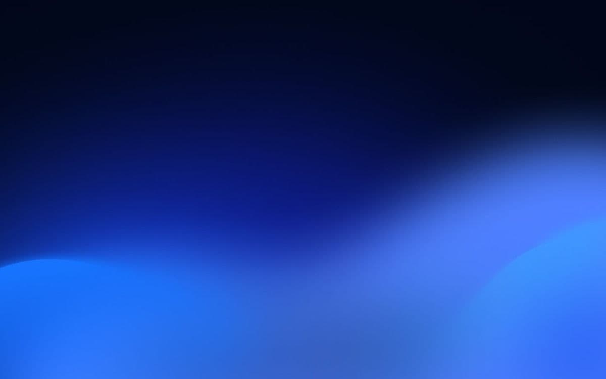 Abstract blue gradient background
